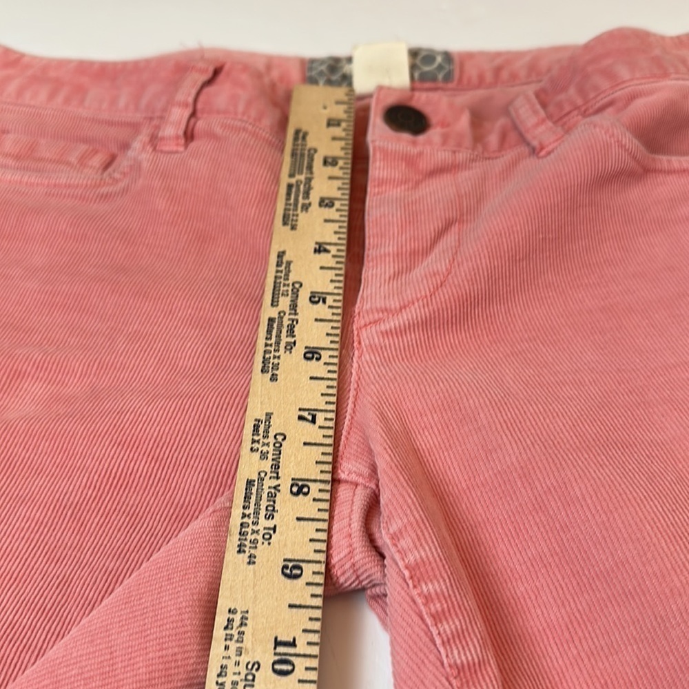 Blush Pink Corduroy Matchstick Pants | Low Rise Skinny · J.Crew - Picture 9 of 11